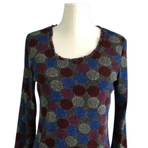 Sigrid Olsen Polka Dot Blouse
